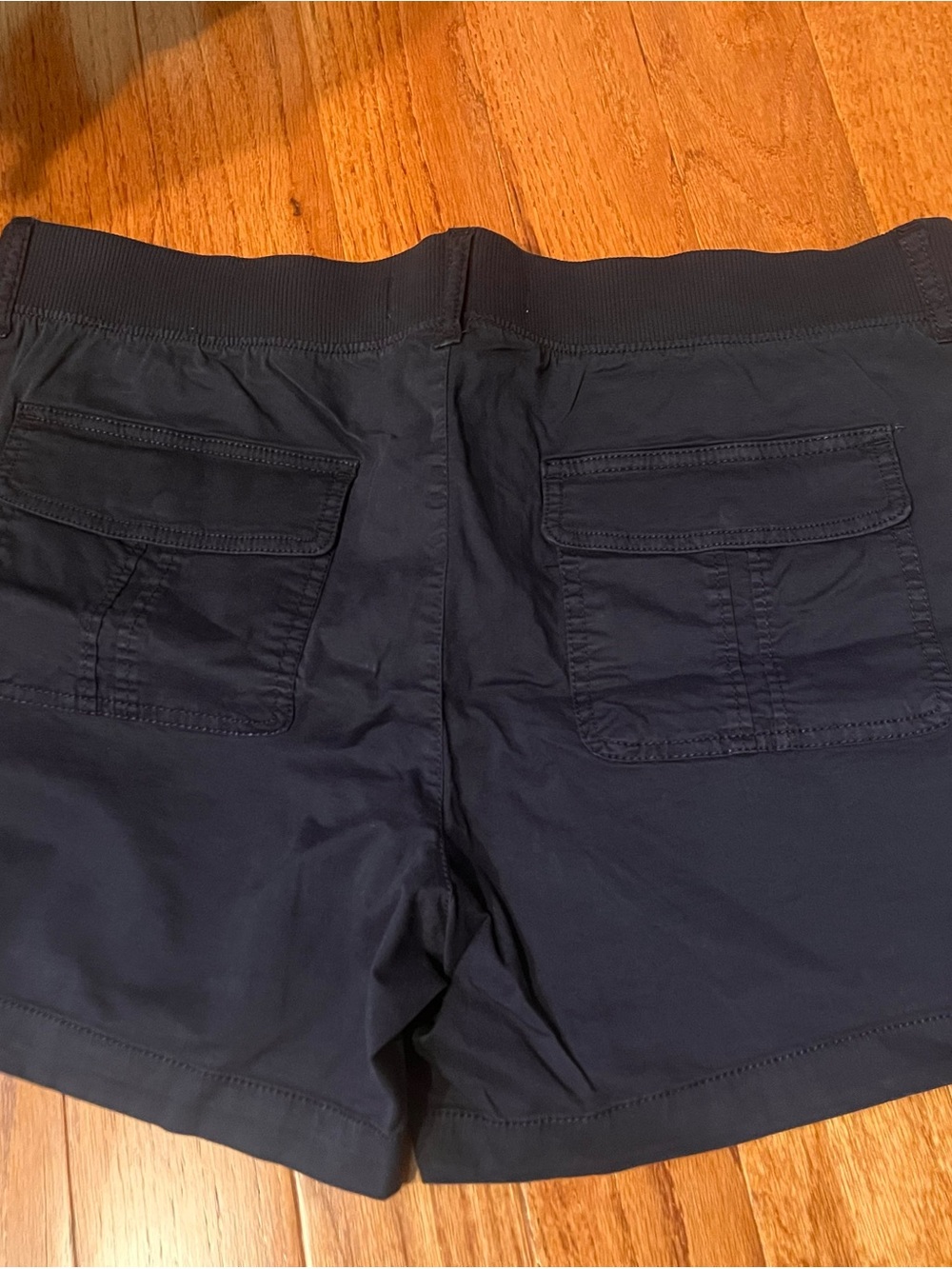 Sonoma Navy Women’s Flat Front Shorts - Picture 3 of 3